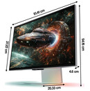 Monitor 27.0" Samsung G90XF srebrny