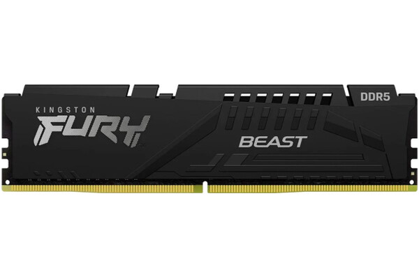 Pamięć RAM Kingston Fury Black Beast 8GB DDR5 5600MHz Z radiatorem 1.25V 36CL