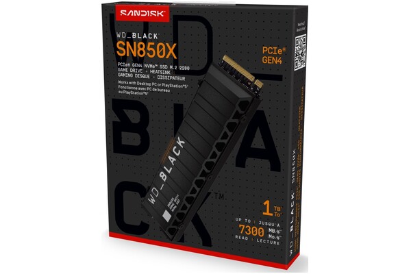 Dysk wewnętrzny SanDisk Black SSD M.2 NVMe 1TB