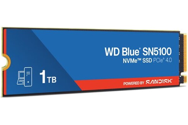 Dysk wewnętrzny SanDisk SN5100 Blue SSD M.2 NVMe 1TB