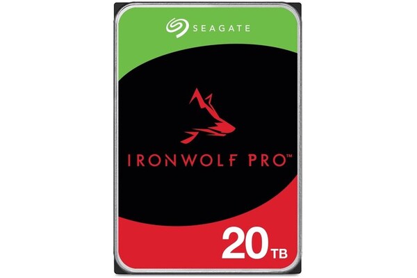 Dysk wewnętrzny Seagate Ironwolf HDD SATA (3.5") 20TB