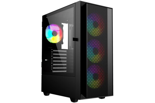 Obudowa PC Gembird Fornax 4000 Midi Tower czarny