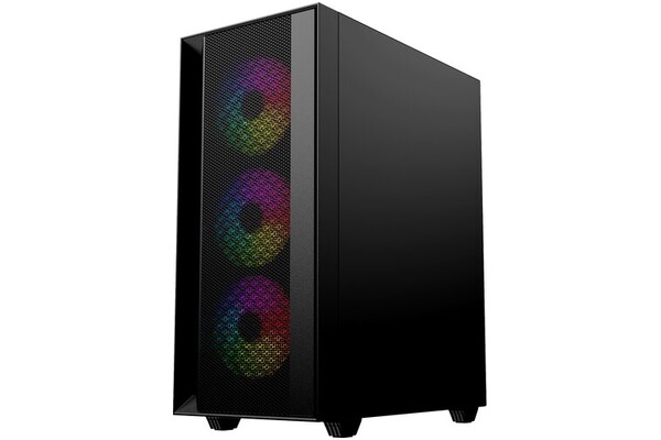 Obudowa PC Gembird Fornax 4000 Midi Tower czarny
