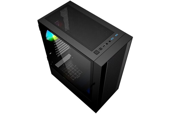 Obudowa PC Gembird Fornax 4000 Midi Tower czarny
