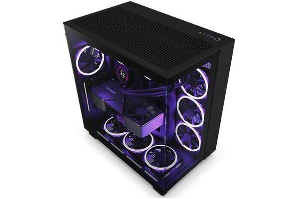 Obudowa PC NZXT H91F Flow Midi Tower czarny