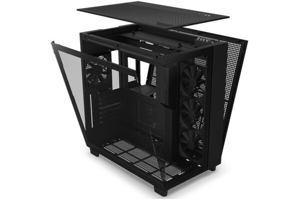 Obudowa PC NZXT H91F Flow Midi Tower czarny