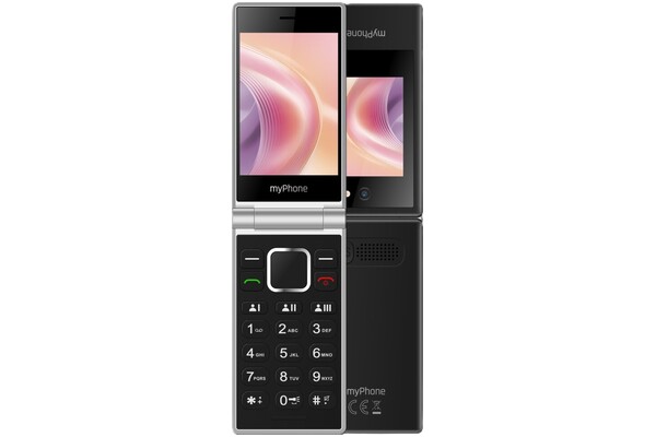 Smartfon myPhone Tango 2 czarno-srebrny 3.50" poniżej 0.1GB/poniżej 0.5GB