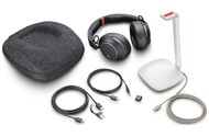 Słuchawki Poly VOYAGER SURROUND 85 UC Nauszne Bezprzewodowe czarny