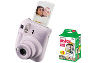 Aparat natychmiastowy Fujifilm Instax Mini 12 fioletowy + wkłady 20