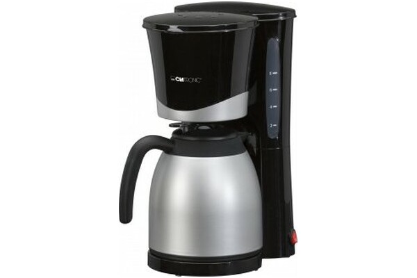 Ekspres Clatronic KA3328 Przelewowy czarno-srebrny