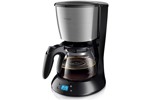 Ekspres Philips HD7459/20 Przelewowy czarno-metalowy