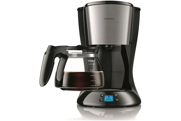Ekspres Philips HD7459/20 Przelewowy czarno-metalowy