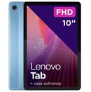 Tablet Lenovo Tab 4 10.10" MediaTek Helio G85 4.0GB/128GB, WiFi, niebieski + Etui