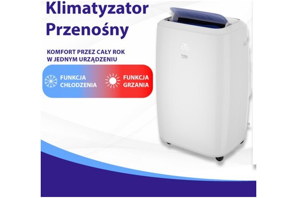 Klimatyzator Przenośny Beko BEKO2 2500W 65dB