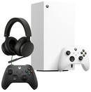 Konsola Microsoft Xbox Series X 1TB biały + słuchawki MICROSOFT