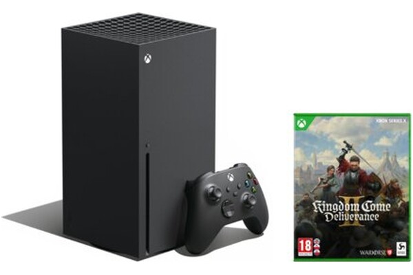 Konsola Microsoft Xbox Series X 1TB czarny + Kingdom Come Deliverance II