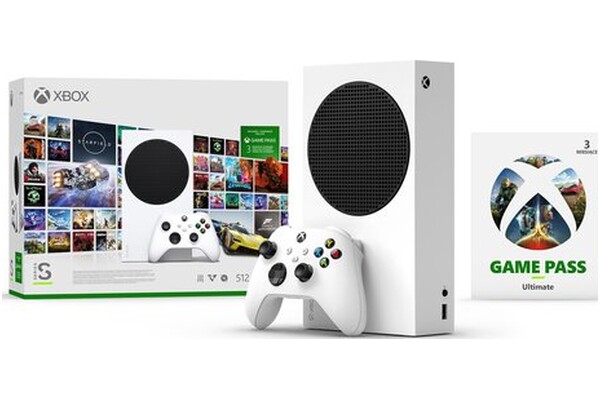 Konsola Microsoft Xbox Series S 2TB czarny + Game Pass Ultimate + Dysk SEAGATE Expansion Portable 2TB