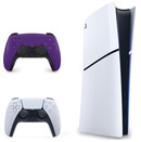 Konsola Sony PlayStation 5 Slim Digital 825GB biało-czarny + pad bezprzewodowy DualSense - 2 szt.