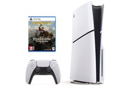 Konsola Sony PlayStation 5 Slim 1TB biało-czarny + Kingdom Come Deliverance II - Day One Edition Gra PS5