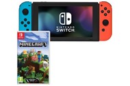 Konsola Nintendo Switch 32GB czarny + Minecraft + Kontroler Switch