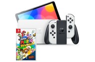 Konsola Nintendo Switch OLED 64GB biały + Super Mario 3D World