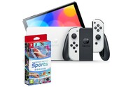 Konsola Nintendo Switch 64GB biały + Nintendo Switch Sports