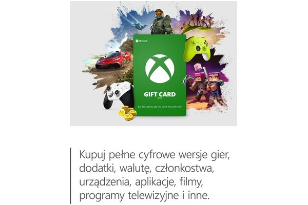 Kod podarunkowy 200 PLN Xbox (One/Series S/X)