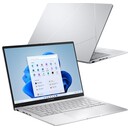 Laptop ASUS Zenbook 14 OLED 14.0" Intel Ultra 9-285H Intel Arc 16GB 512GB SSD Windows 11 Home srebrny