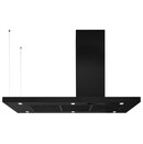 Okap kuchenny wyspowy - T-line AFRELLI Nuvola 116.0cm czarny