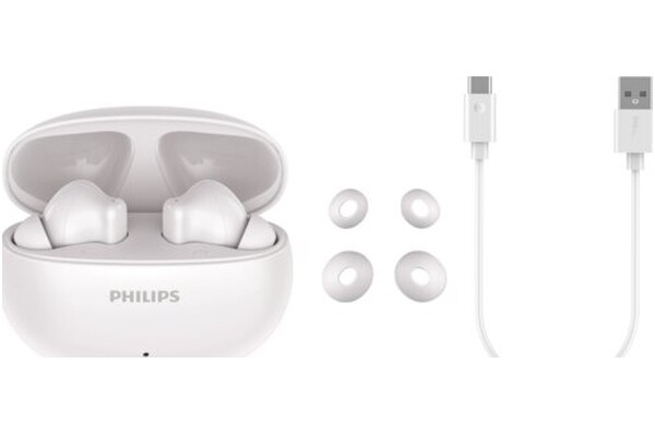 Słuchawki Philips TAT1510WT00 Dokanałowe Bezprzewodowe biały