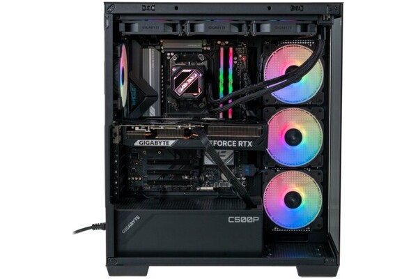Mad Dog C500-A10DR32 AMD Ryzen 7 32GB DDR5 NVIDIA GeForce RTX 5070 12GB 1TB SSD brak