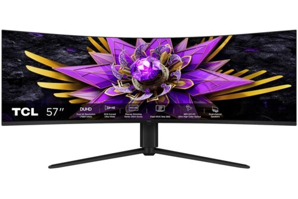 Monitor 57.0" TCL 57R94 czarno-biały