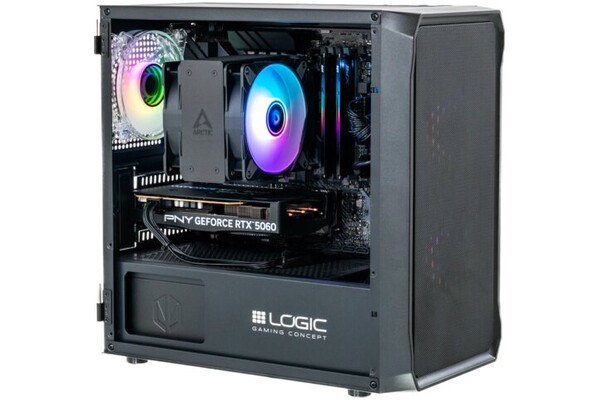 Mad Dog LOGIC-A13DR16 AMD Ryzen 5 16GB DDR4 Nvidia GeForce RTX 5060 8GB 1TB SSD brak