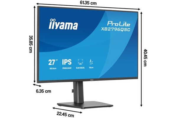 Monitor 27.0" IIYAMA XB2796QSC-B1 biały