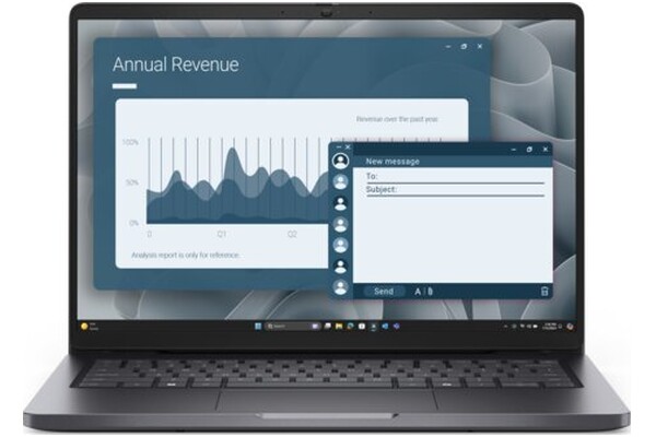 Laptop DELL Pro 14 14.0" AMD Ryzen 5-230 Pro AMD Radeon 760M 16GB 512GB SSD Windows 11 Professional Magnetytowy