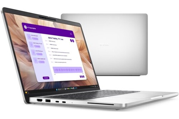 Laptop DELL Pro 14 14.0" Intel Core Ultra 7-266V Intel Arc 140V 16GB 512GB SSD Windows 11 Professional srebrny