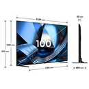 Telewizor Hisense 100" 4K Ultra HD 100U77SE