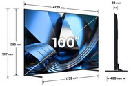 Telewizor Hisense 100" 4K Ultra HD 100U77SE