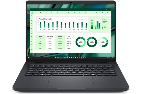 Laptop DELL Pro Max 14 Premium 14.0" Intel Ultra 7-255H Intel Arc 16GB 512GB SSD Windows 11 Professional czarny