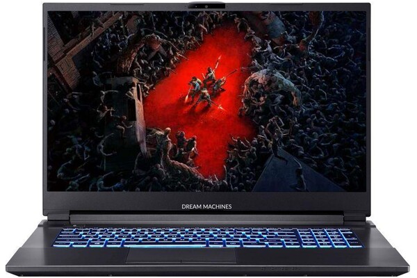 Laptop Dream Machines 17.3" Intel Core i5-11400H NVIDIA GeForce RTX 3050 Ti 16GB 512GB SSD czarny