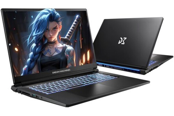 Laptop Dream Machines 17.3" Intel Core i5-13420H NVIDIA GeForce RTX 5050 16GB 512GB SSD czarny