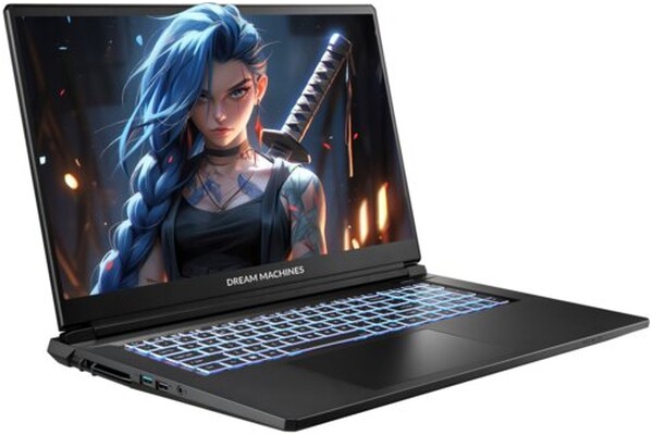 Laptop Dream Machines 17.3" Intel Core i5-13420H NVIDIA GeForce RTX 5050 16GB 512GB SSD czarny