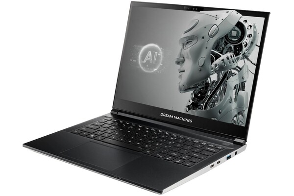 Laptop Dream Machines 14.0" Intel Core Ultra 7-155H NVIDIA GeForce RTX 4050 16GB 1TB SSD M.2 czarno-srebrny