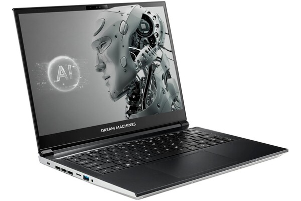 Laptop Dream Machines 14.0" Intel Core Ultra 7-155H NVIDIA GeForce RTX 4050 16GB 1TB SSD M.2 czarno-srebrny