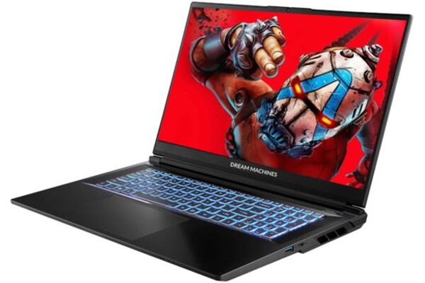 Laptop Dream Machines 17.3" Intel Core i9-14900HX NVIDIA GeForce RTX 5070 Ti 32GB 1TB SSD czarny