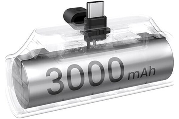 Powerbank USAMS PB79 3000mAh 10.0W srebrny