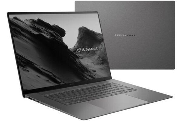 Laptop ASUS Zenbook S 16 OLED 16.0" AMD Ryzen AI 9 465 AMD Radeon 16GB 1TB SSD Windows 11 Professional szary