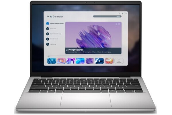 Laptop DELL Pro 14 14.0" AMD Ryzen AI 7 350 AMD Radeon 16GB 1TB SSD Windows 11 Professional srebrny