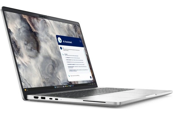 Laptop DELL Pro 16 16.0" Intel Core Ultra 7-266V Intel Arc 140V 16GB 512GB SSD M.2 Windows 11 Professional srebrny