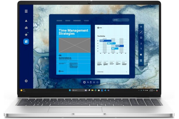 Laptop DELL Pro 16 16.0" Intel Core Ultra 7-255U Intel 32GB 1TB SSD M.2 Windows 11 Professional srebrny